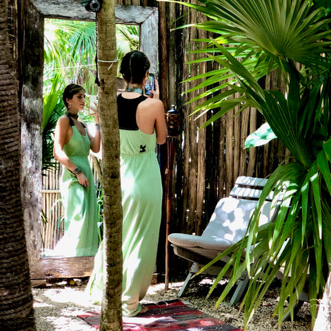 Vestido Loro Yucateco Lemon